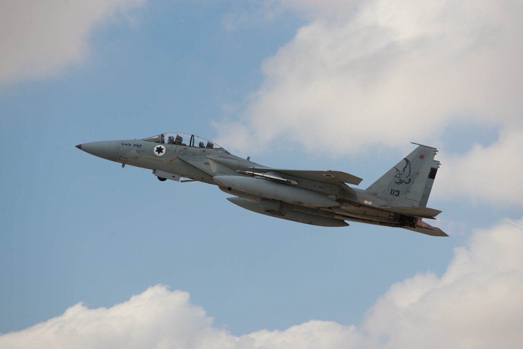 Izraelski F-15 u letu