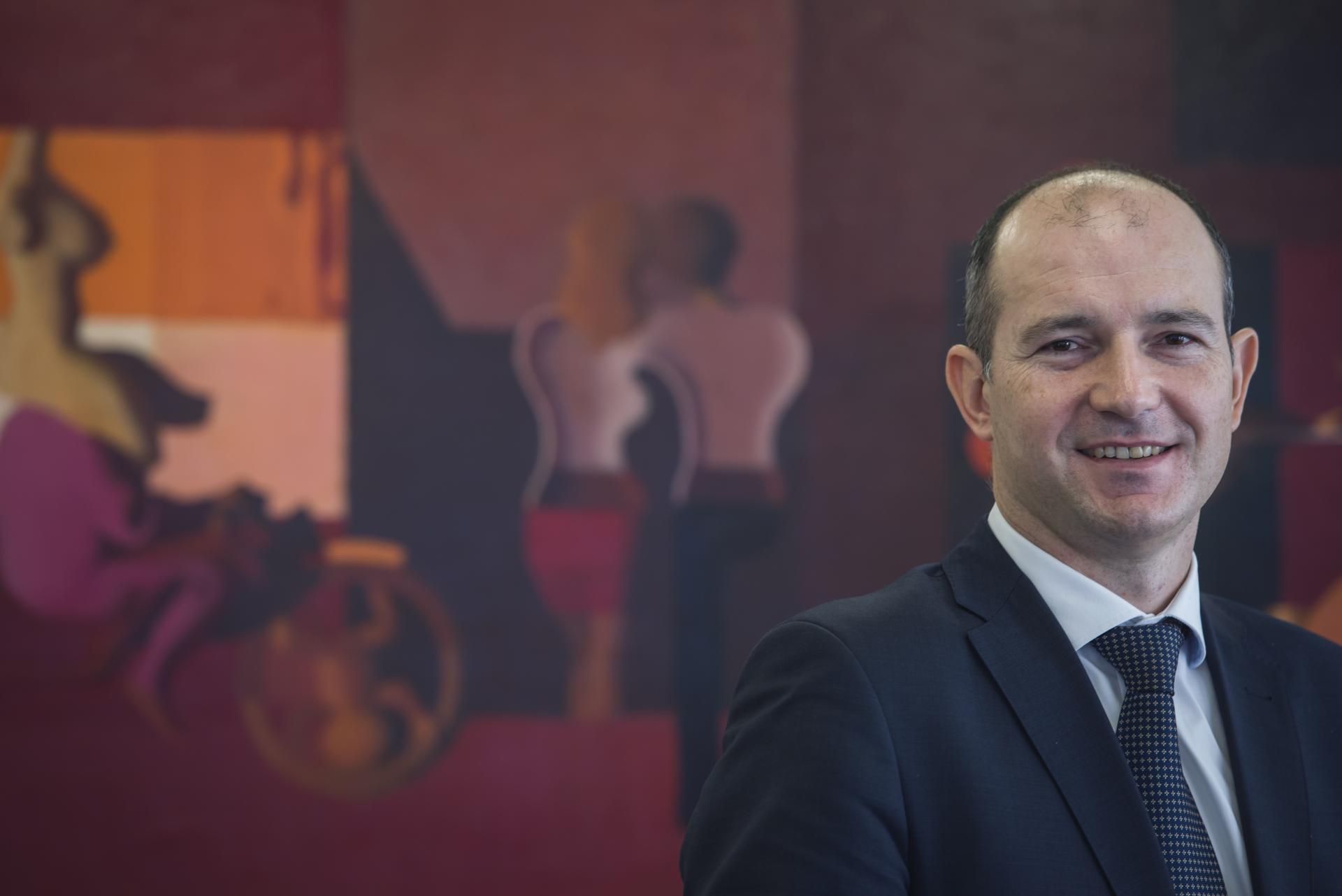 Zagreb, 231215. Mihael Furjan, predsjednik uprave Plive, snimljen u svom uredu. Foto: Neja Markicevic/CROPIX