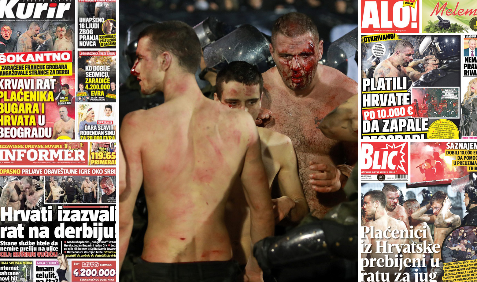 Beograd Partizan huligani tučnjava Srbija