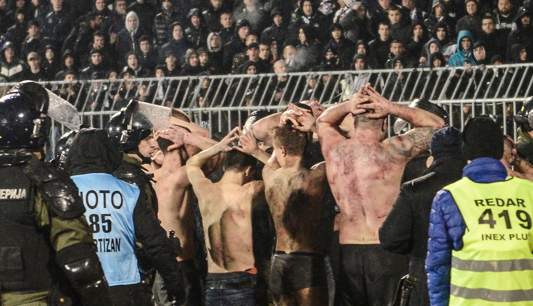 Beograd Partizan Splićani tučnjava