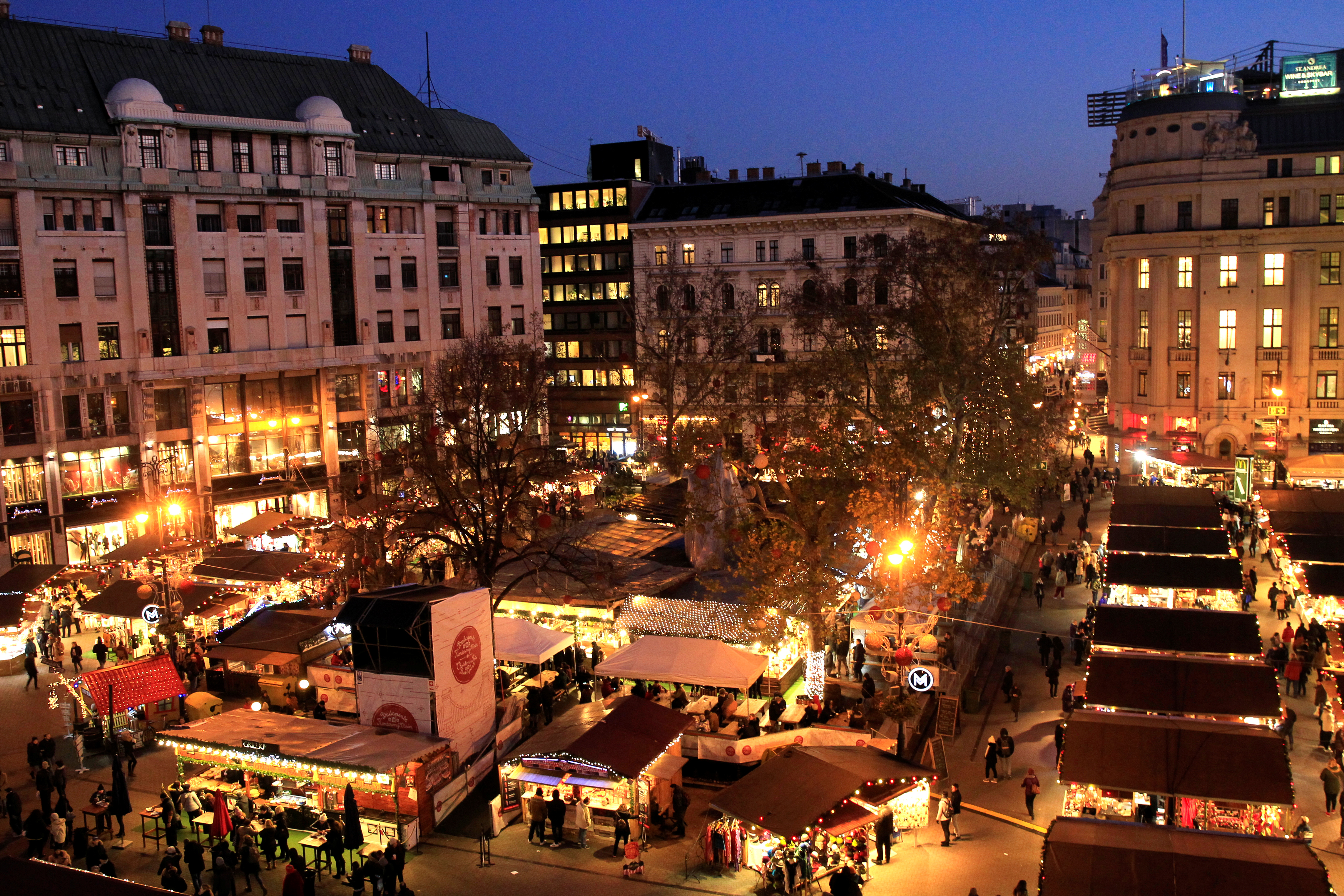 Božićni sajam u Budimpešti