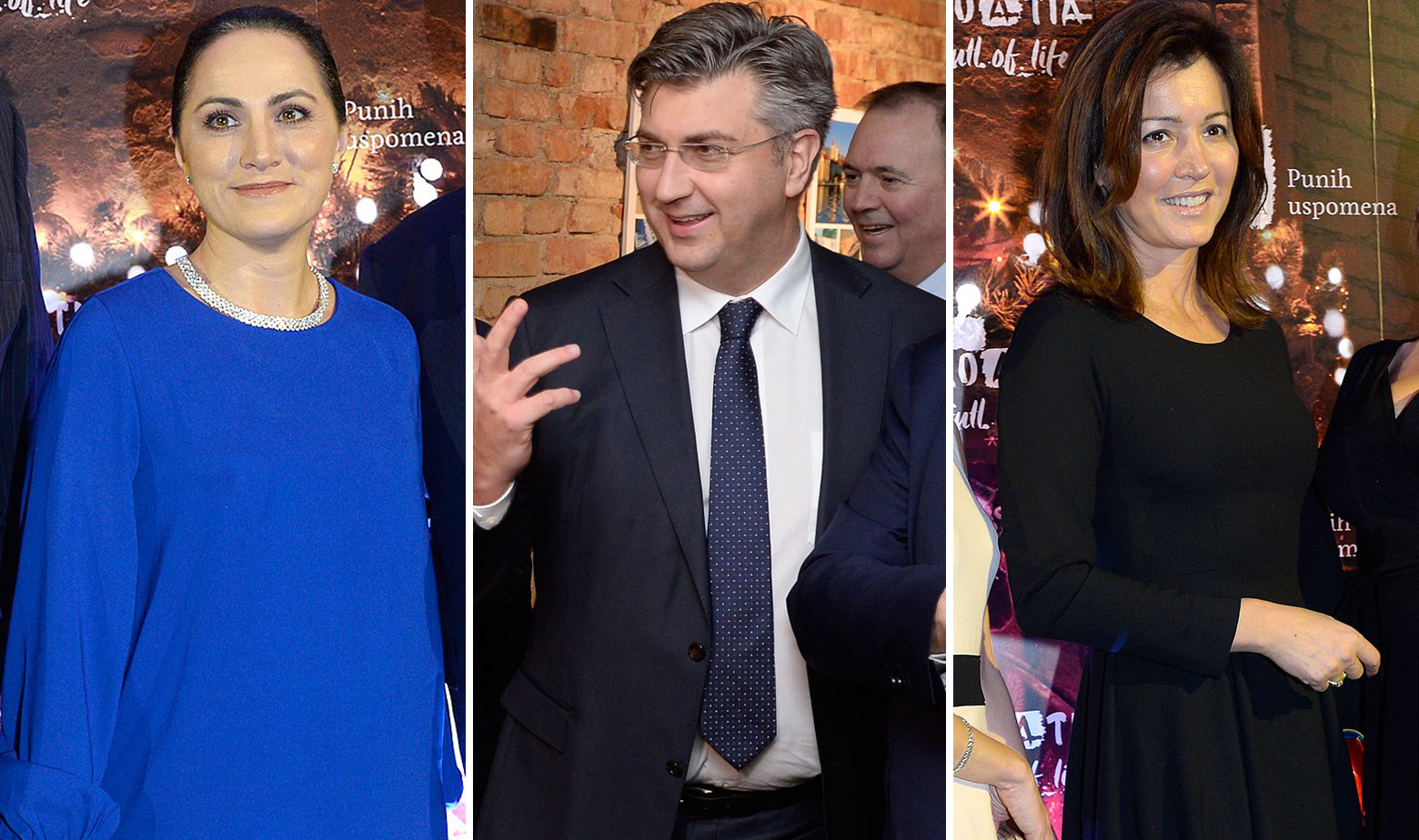 Bianca Matković, Andrej Plenković i Martina Bienenfeld 