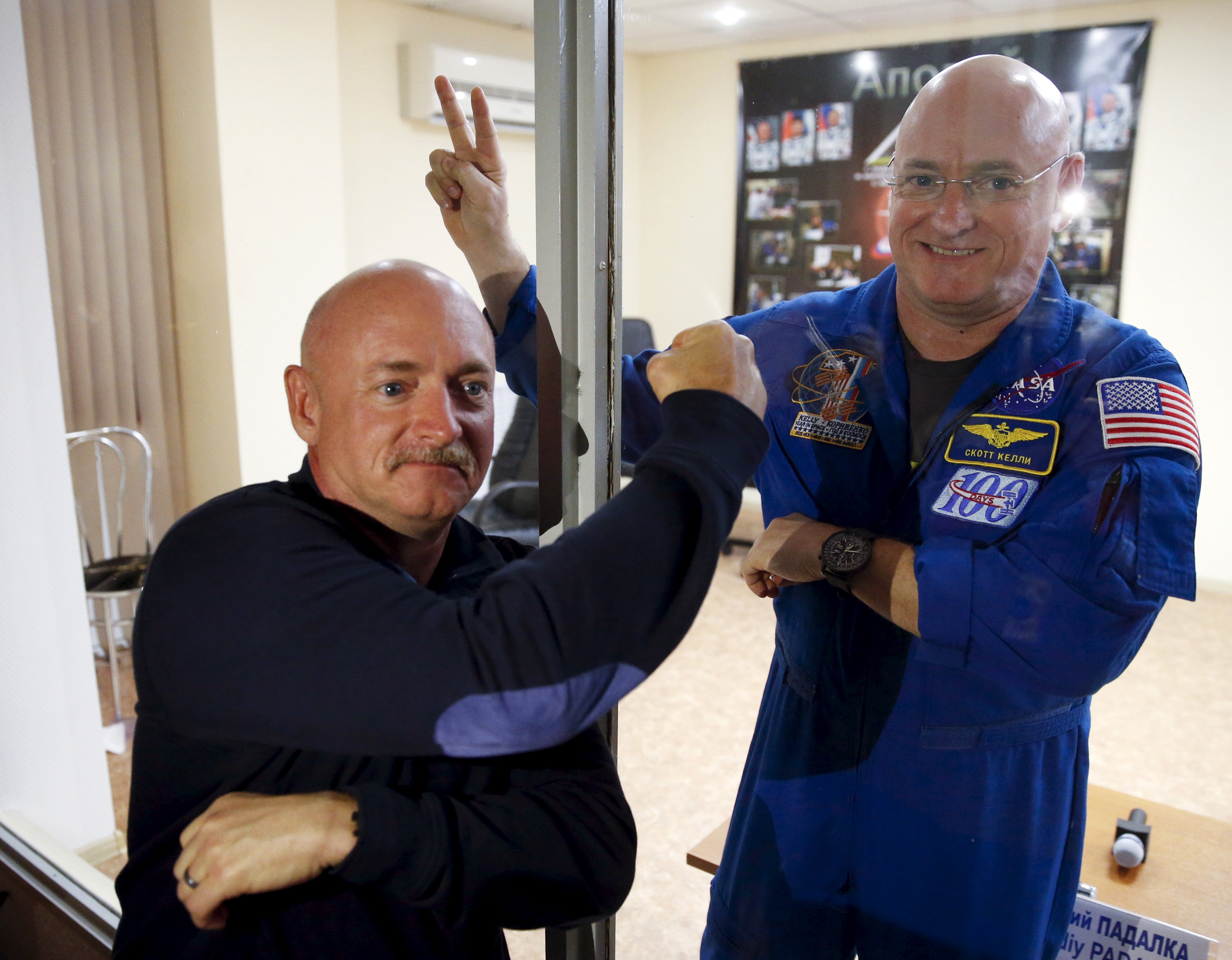 Mark i Scott Kelly