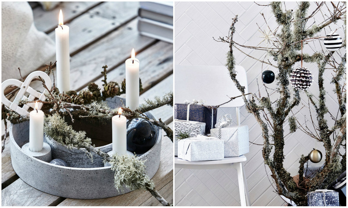 Skandinavski Božić collage