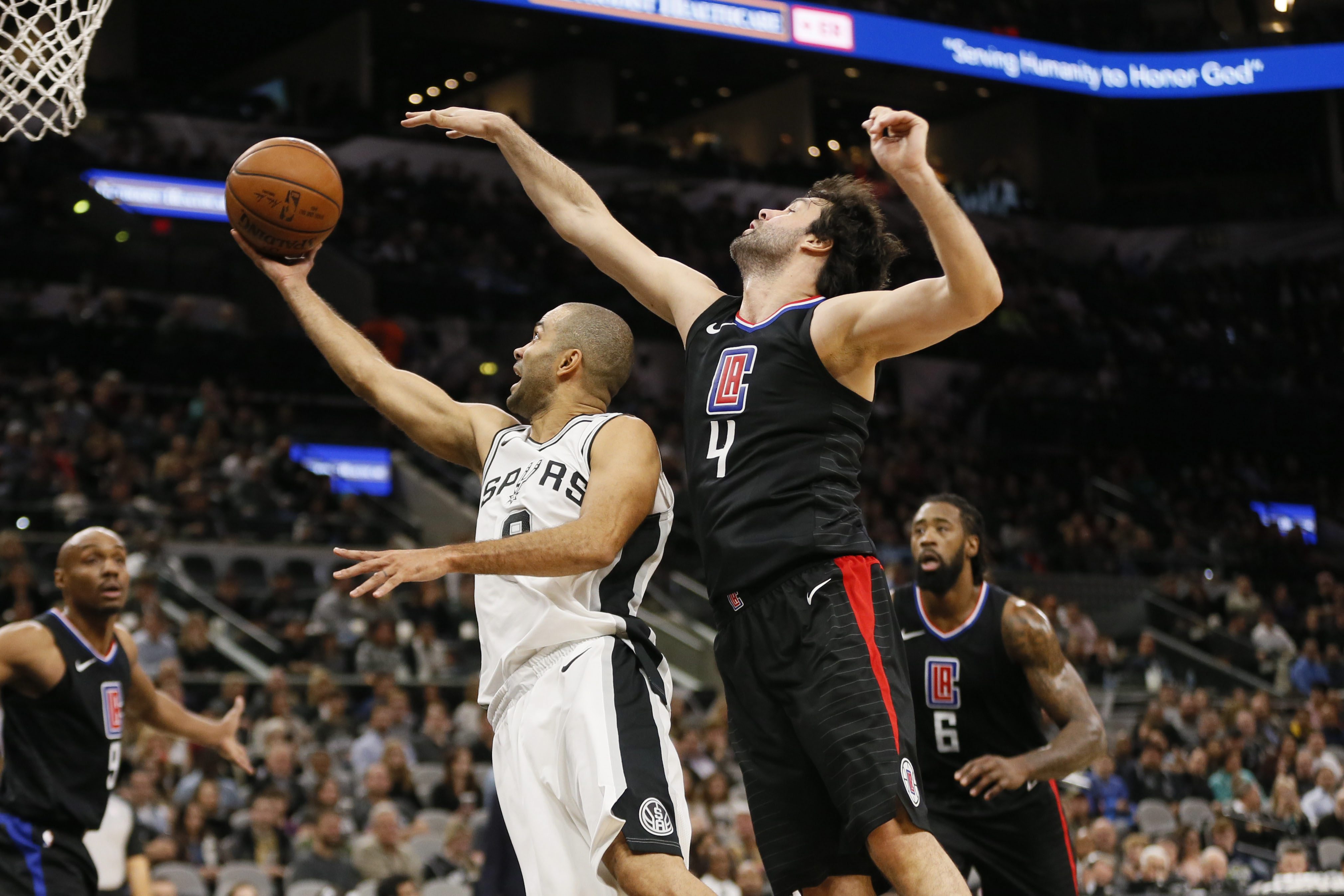 Tony Parker i Miloš Teodosić 