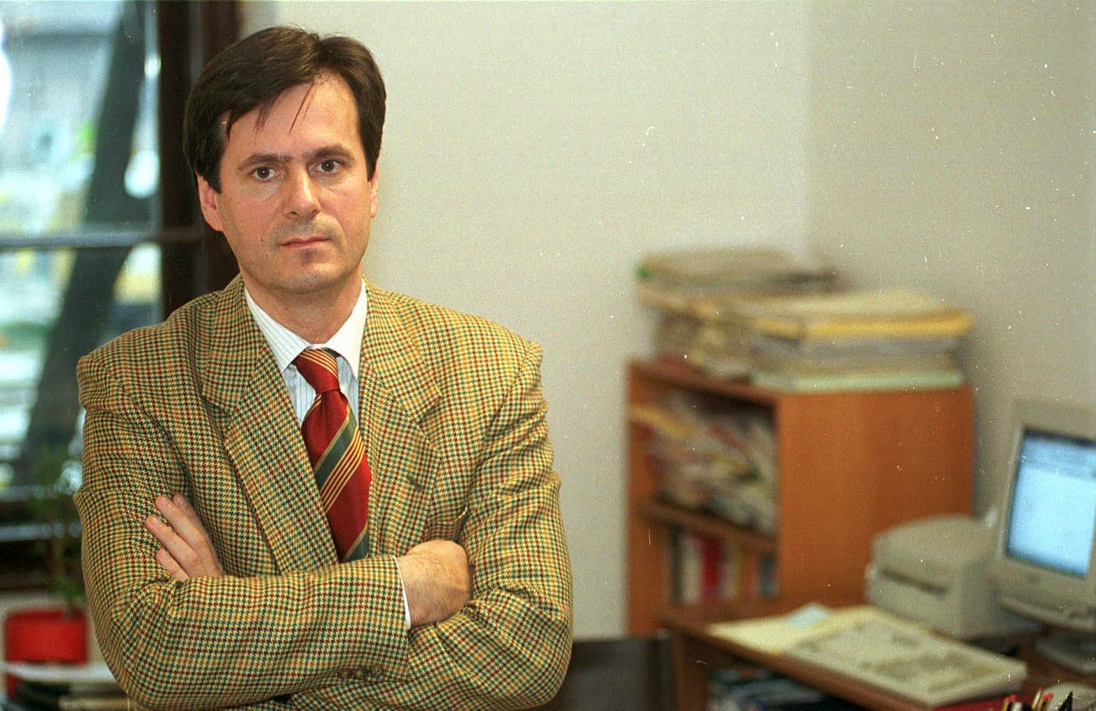 zagreb, 041199 damir novotny, ekonomist foto tomislav zoric