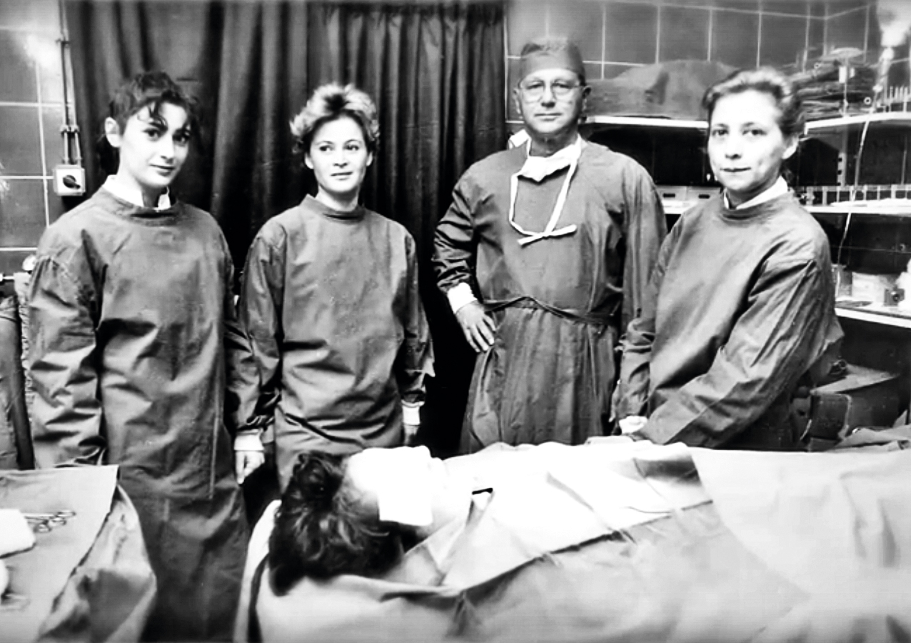 Fotografije iz filma koji je prikazan na proslavi 50. obljetnice Poliklinike Milojević