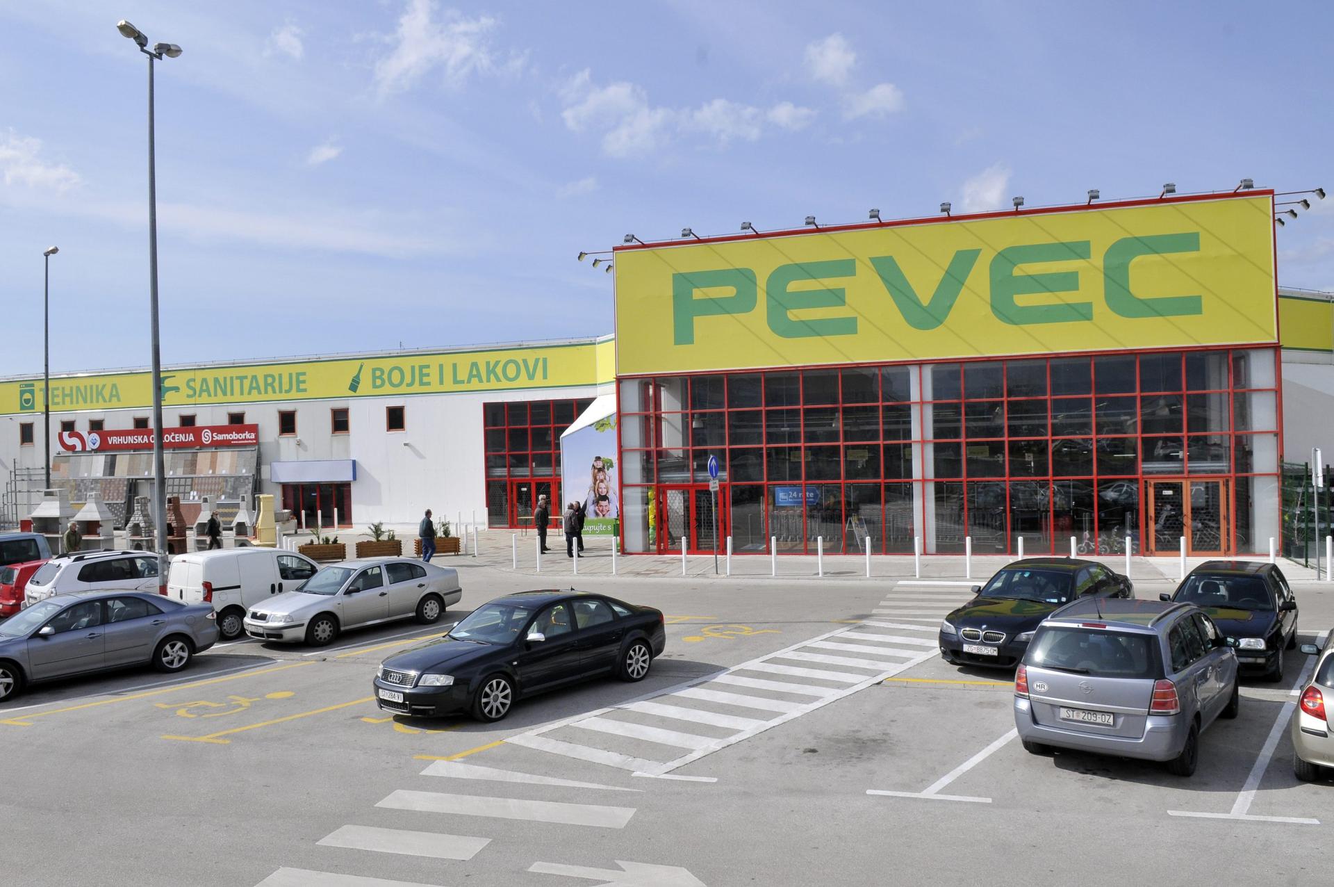 Ilustracija, prodajni centar Peveca