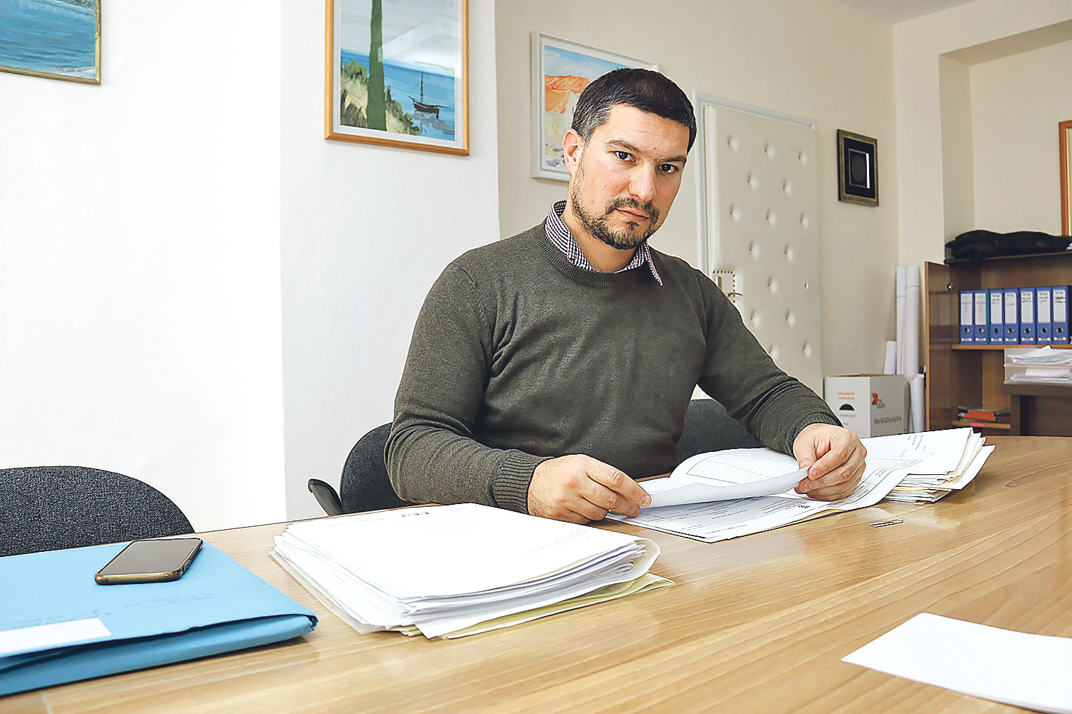 Načelnik općine Gradac Matko Burić