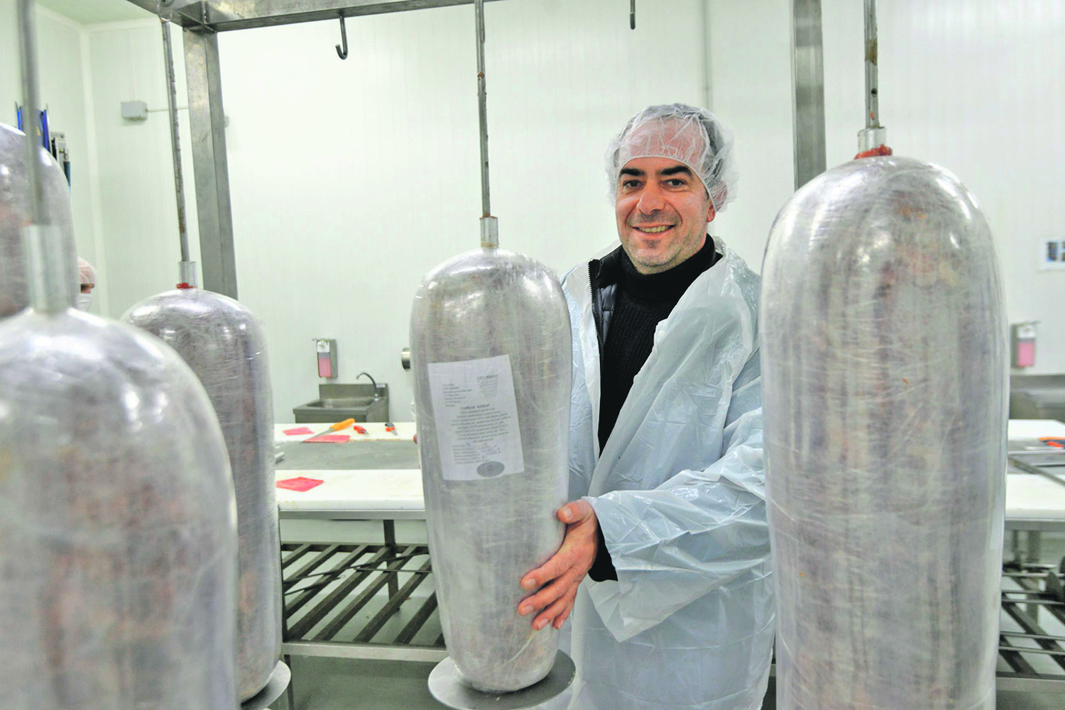 Drago Gelo, vlasnik tvrtke City Kebap u Petrinji, jedini hrvatski proizvođač kebaba.