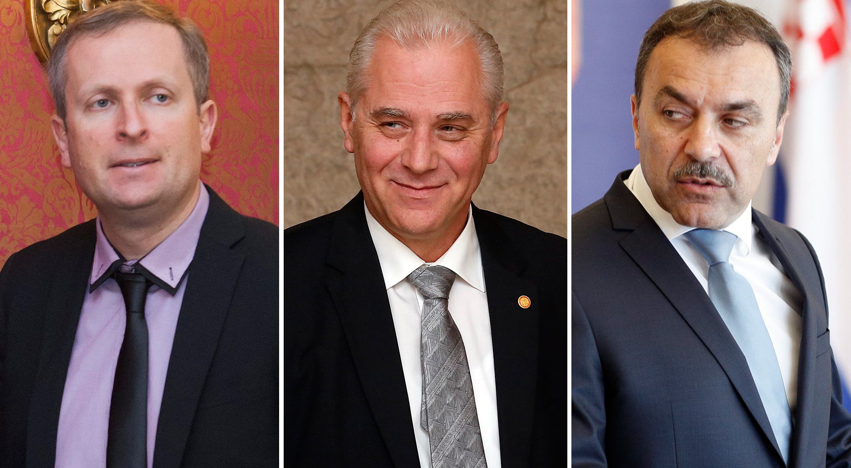 Ante Šprlje, Dinko Cvitan i Vlaho Orepić