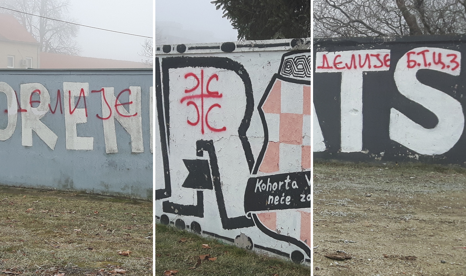 Vandali su išarali grafite u Osijeku