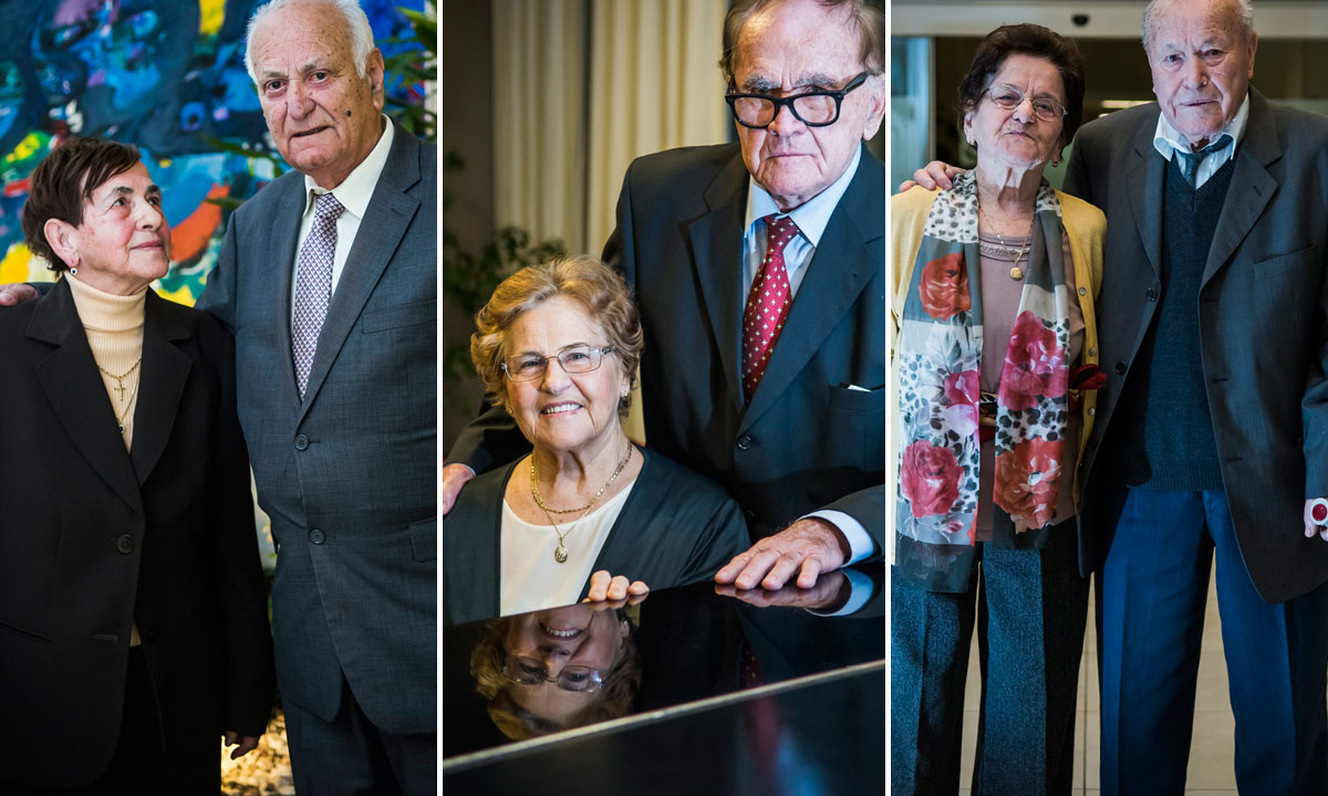 Mileva i Ante Strikoman, Trida i Drago Moćan, Sidonija i Joško Šprljan-Čunčilo