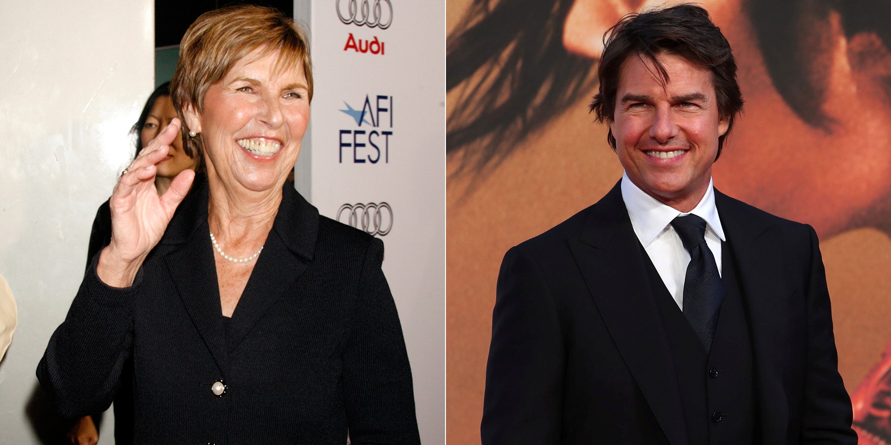 Mary Lee South i Tom Cruise