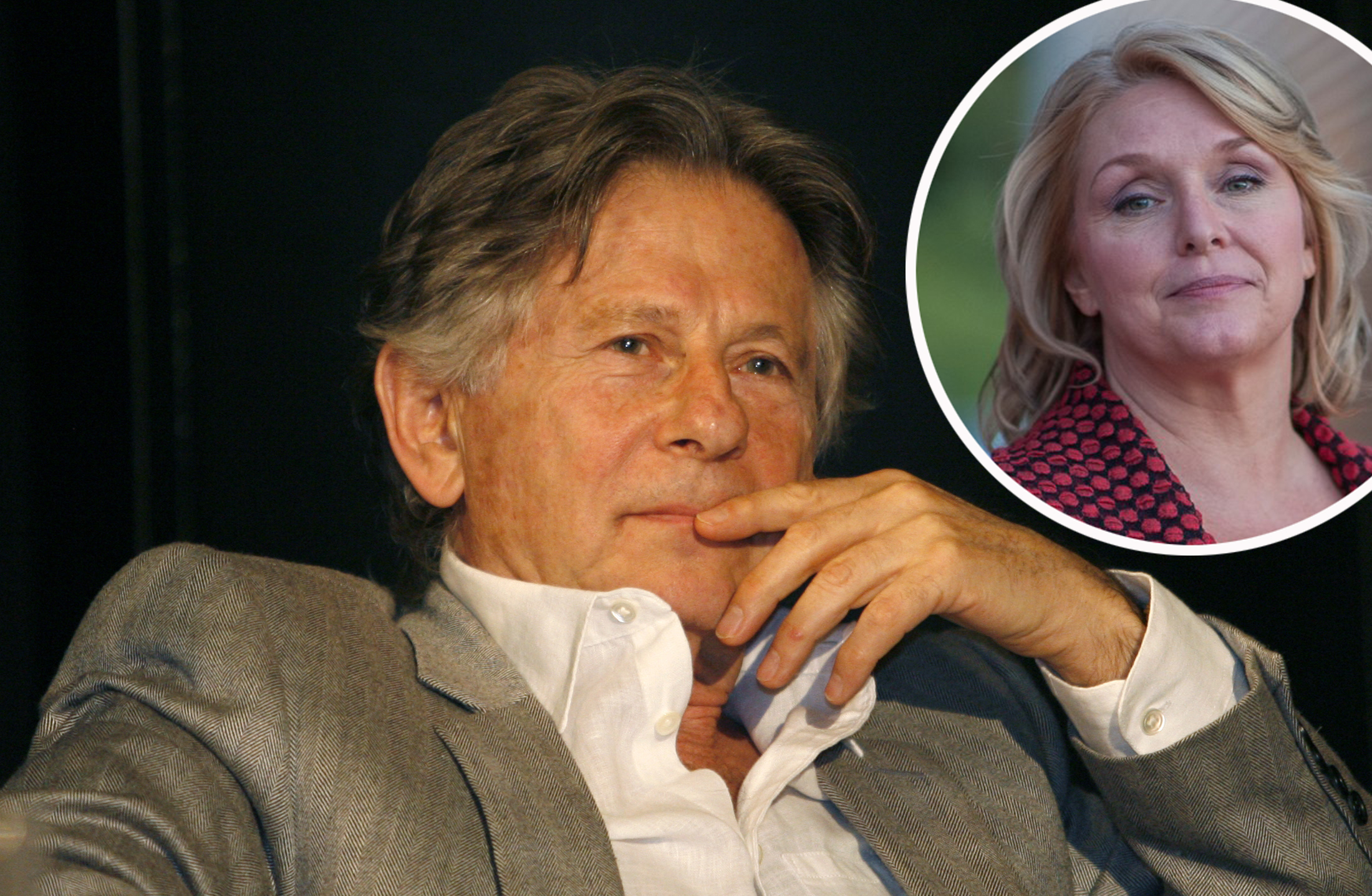 Roman Polanski i Samantha Geimer (u krugu)