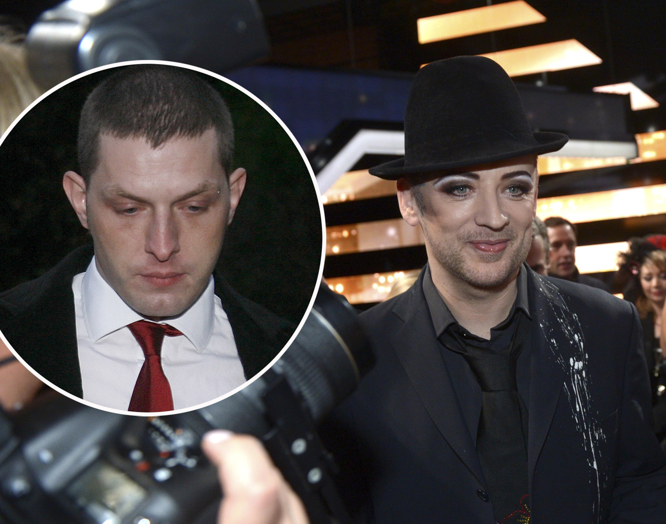 Boy George i žrtva, Audun Carlsen (u krugu)