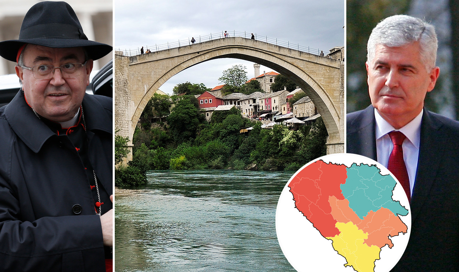 BiH karta Puljić Čović Mostar