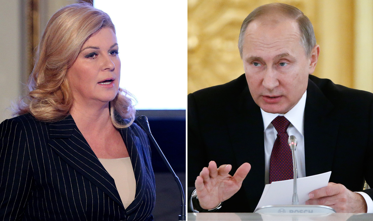 Kolinda i Putin