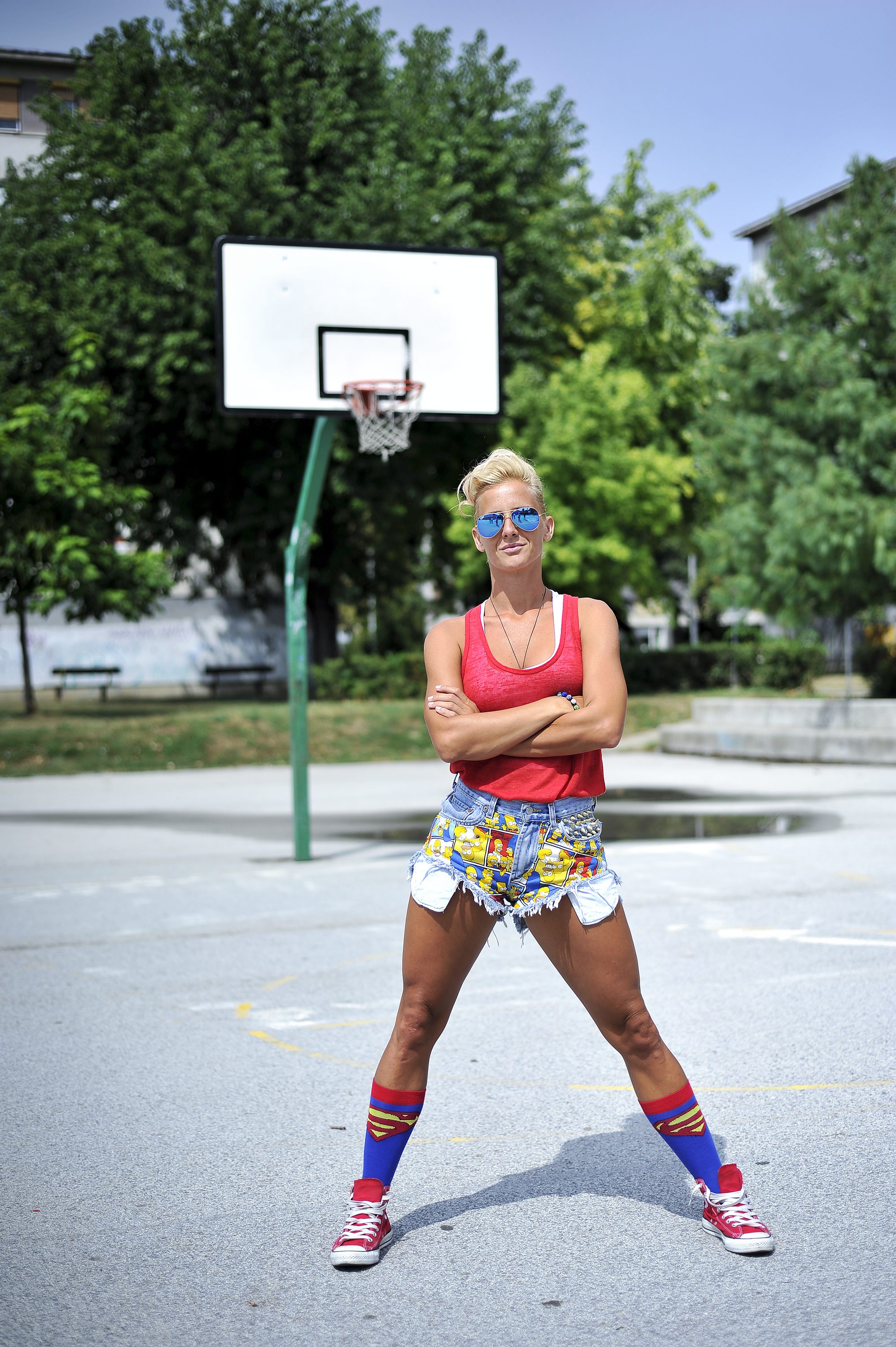 Milica Dabović fotografirana 2013. kad je počela igrati za ŽKK Novi Zagreb iz Trnskog