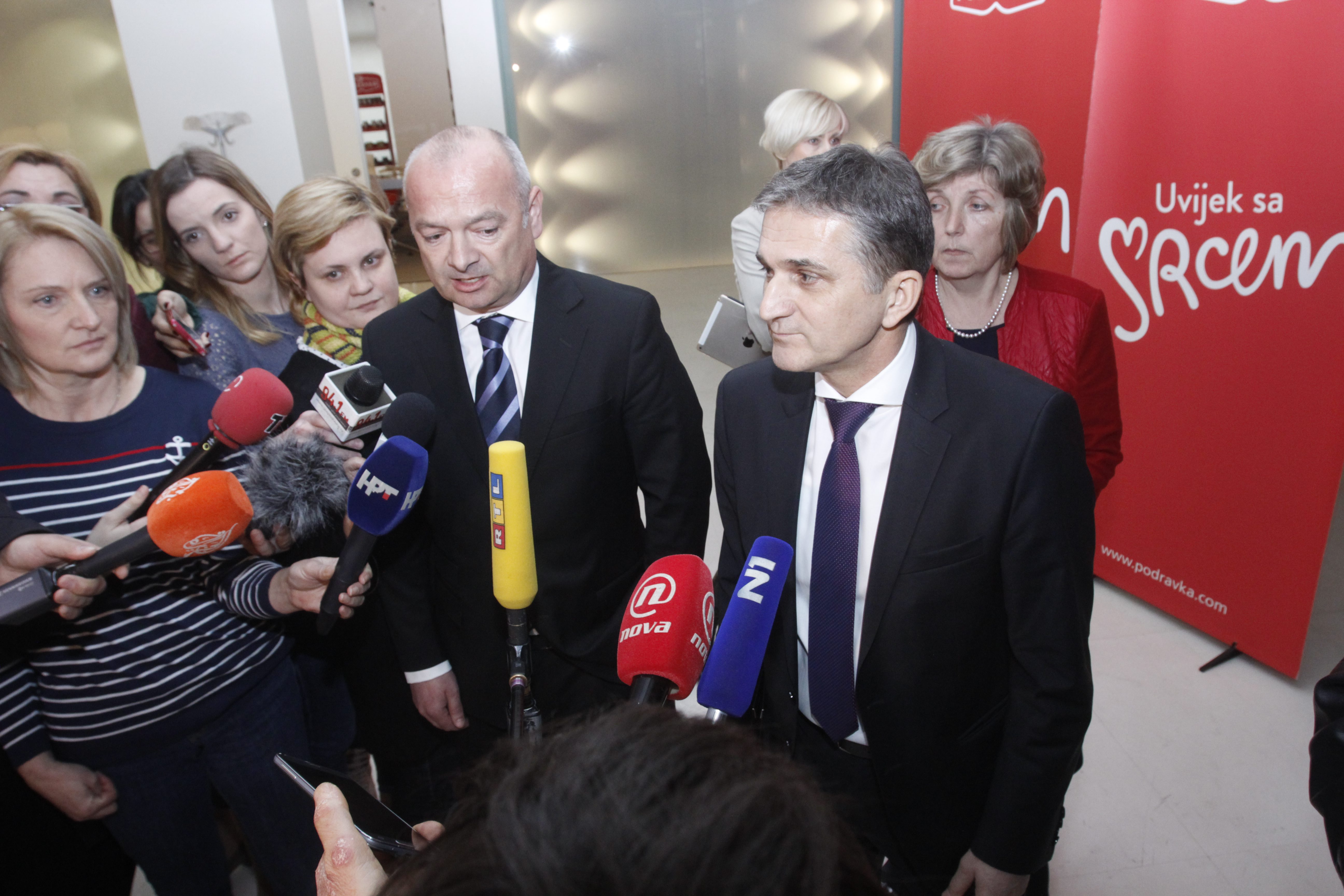 Goran Marić i Dubravko Šimac u Podravci