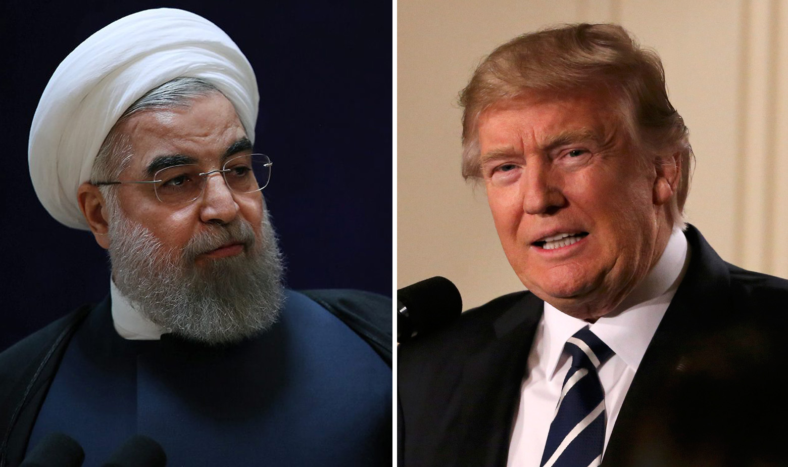 Hassan Rouhani i Donald Trump