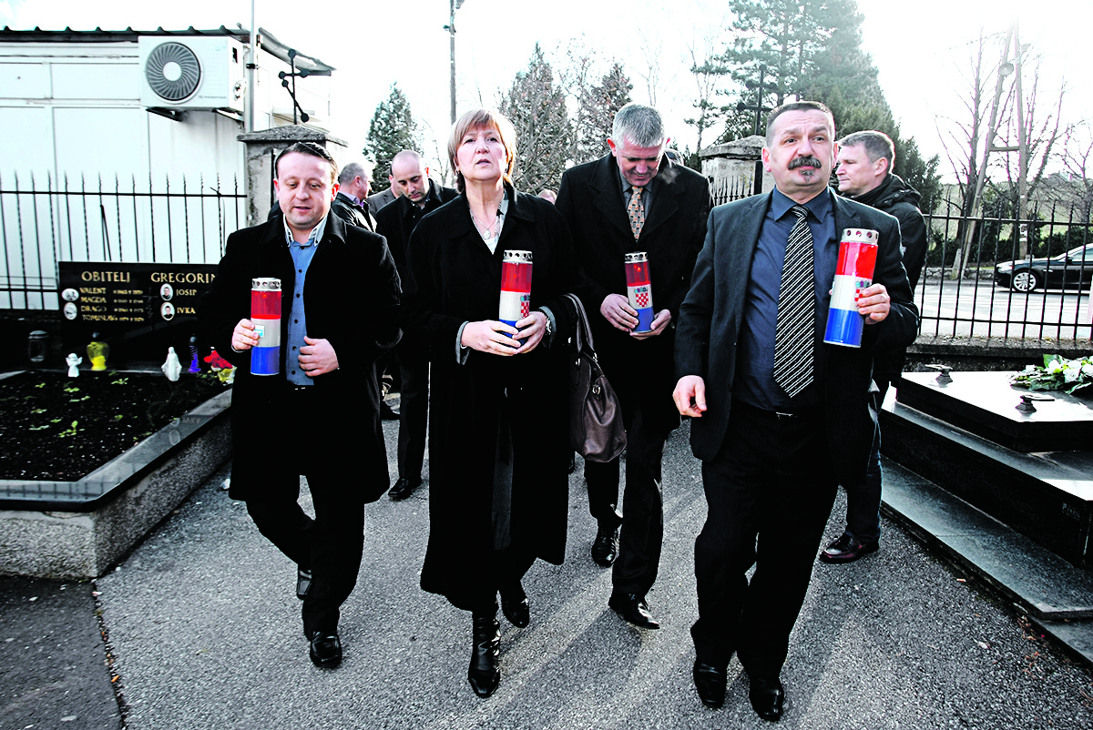 Ivan Tepeš, Ruža Tomašić, Ivan Šimunović, Pero Ćorić