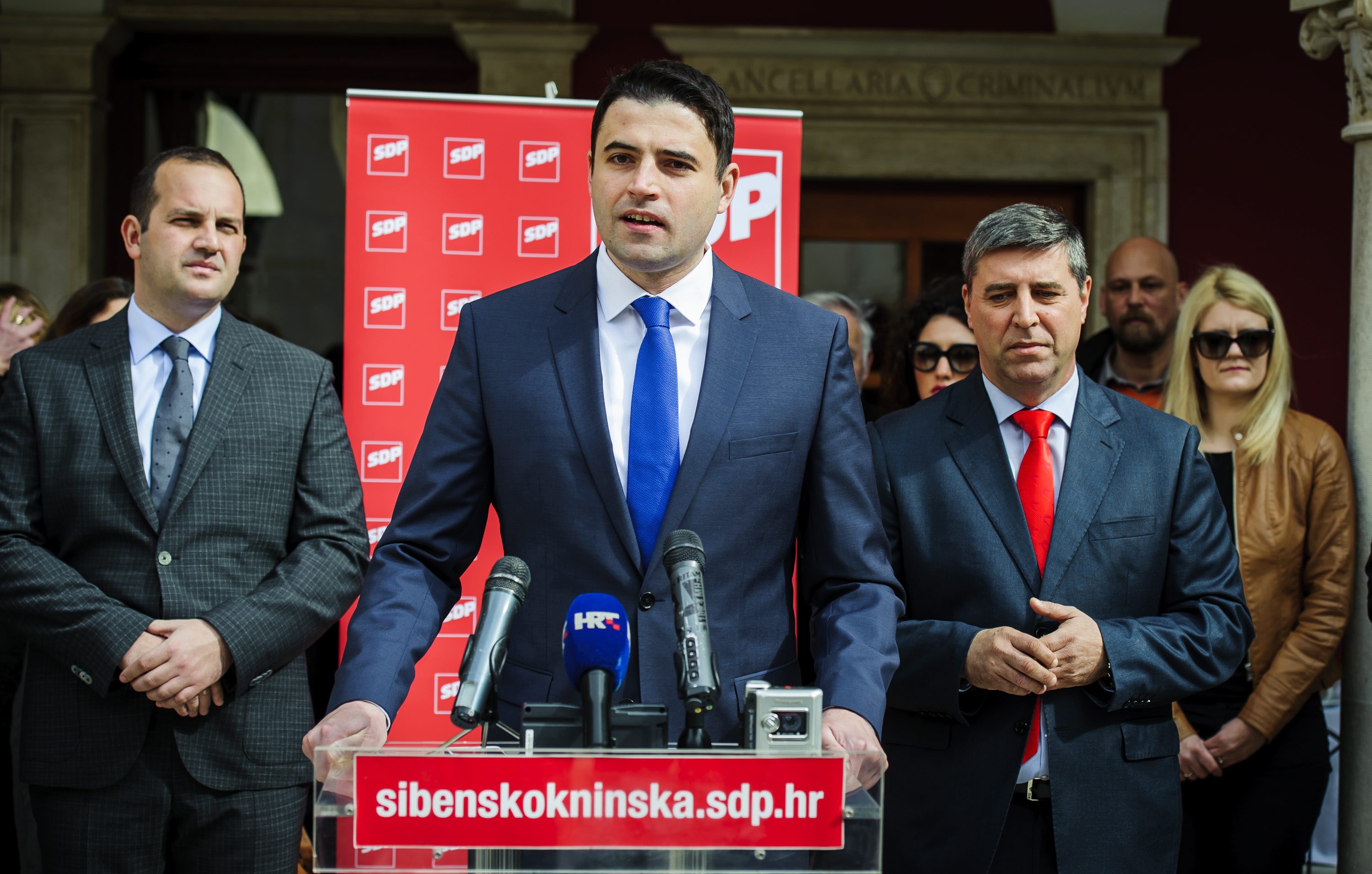 Ivan Klarin, Davor Bernardić i Franko Vidović