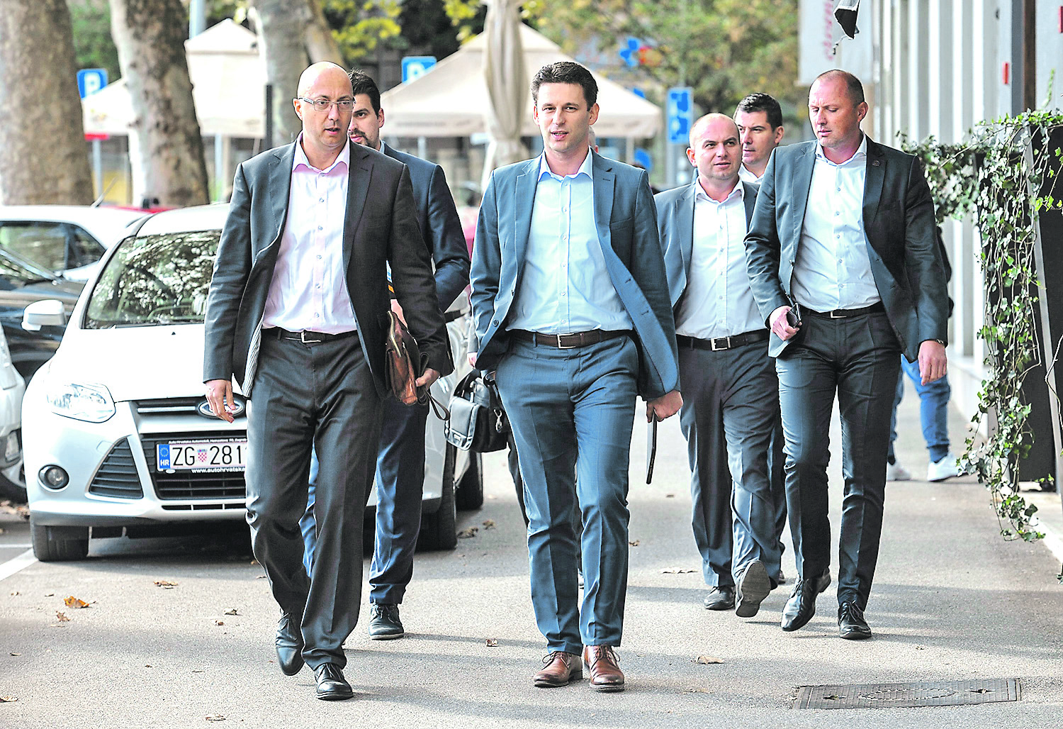 Ivan Kovačić, Ante Čikotić, Božo Petrov, Miroslav Šimić, Nikola Grmoja