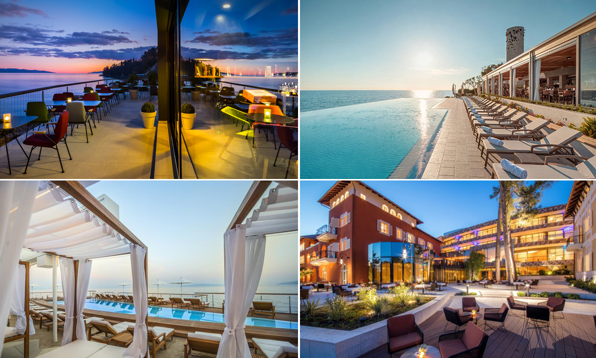 Design hotel Navis, Valamar Isabella Miramare resort, Hotel Bevanda, Boutique hotel Alhambra