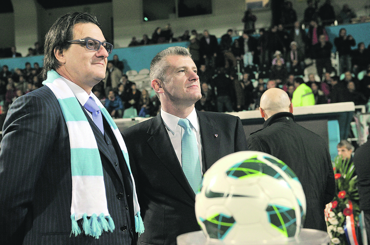 Na fotografiji: Damir Mišković i Davor Šuker.