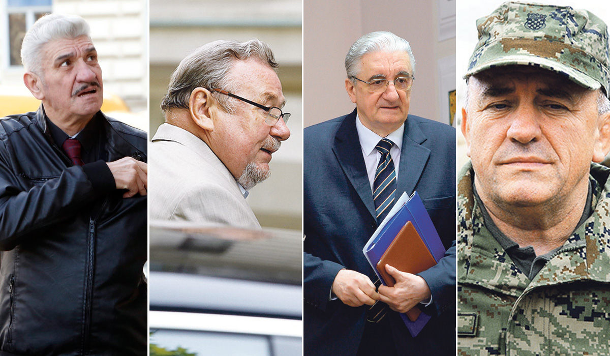 Davor Domazet, Vladimir Šeks, Miroslav Tuđman, Pavao Miljavac