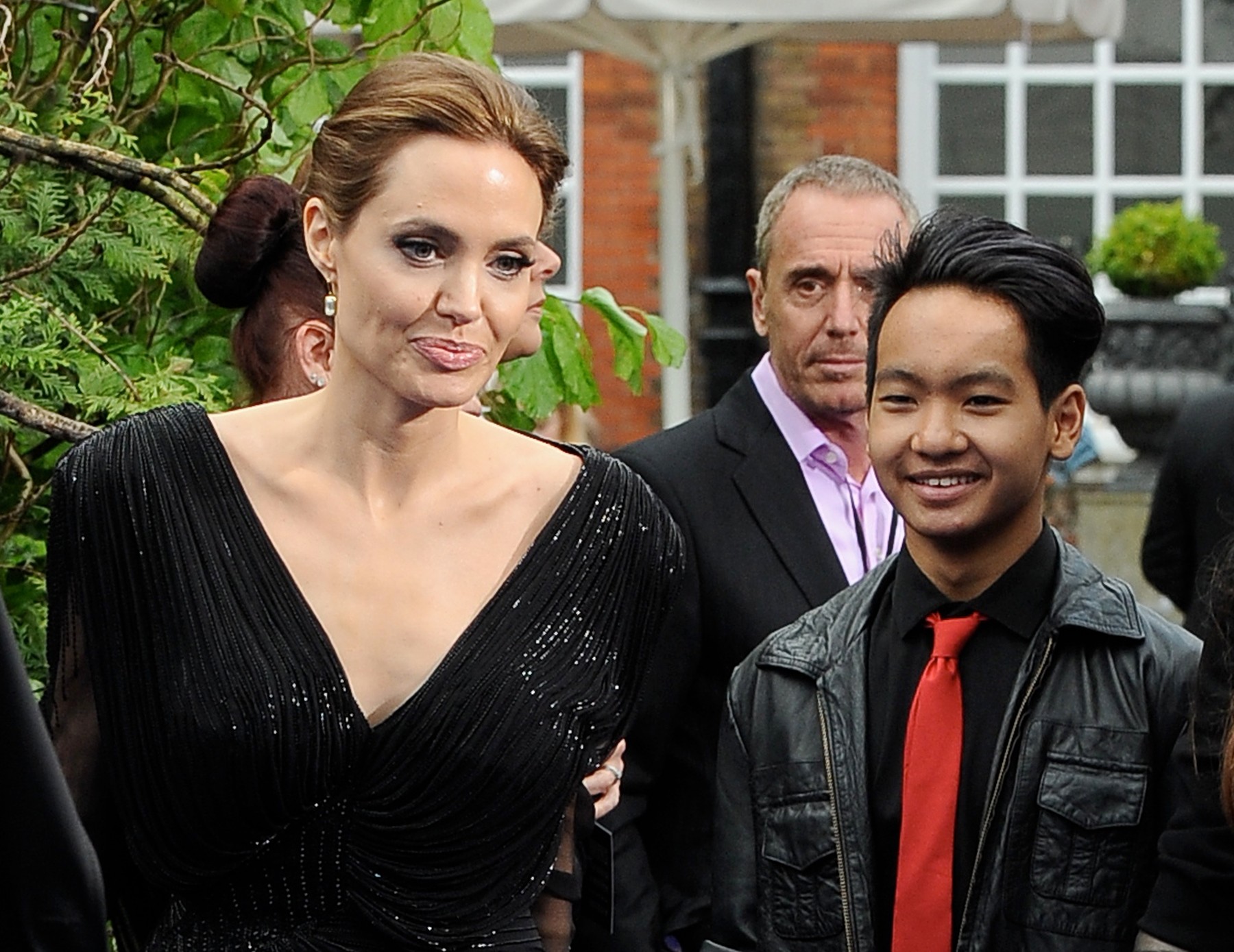 Angelina i Maddox 2014.