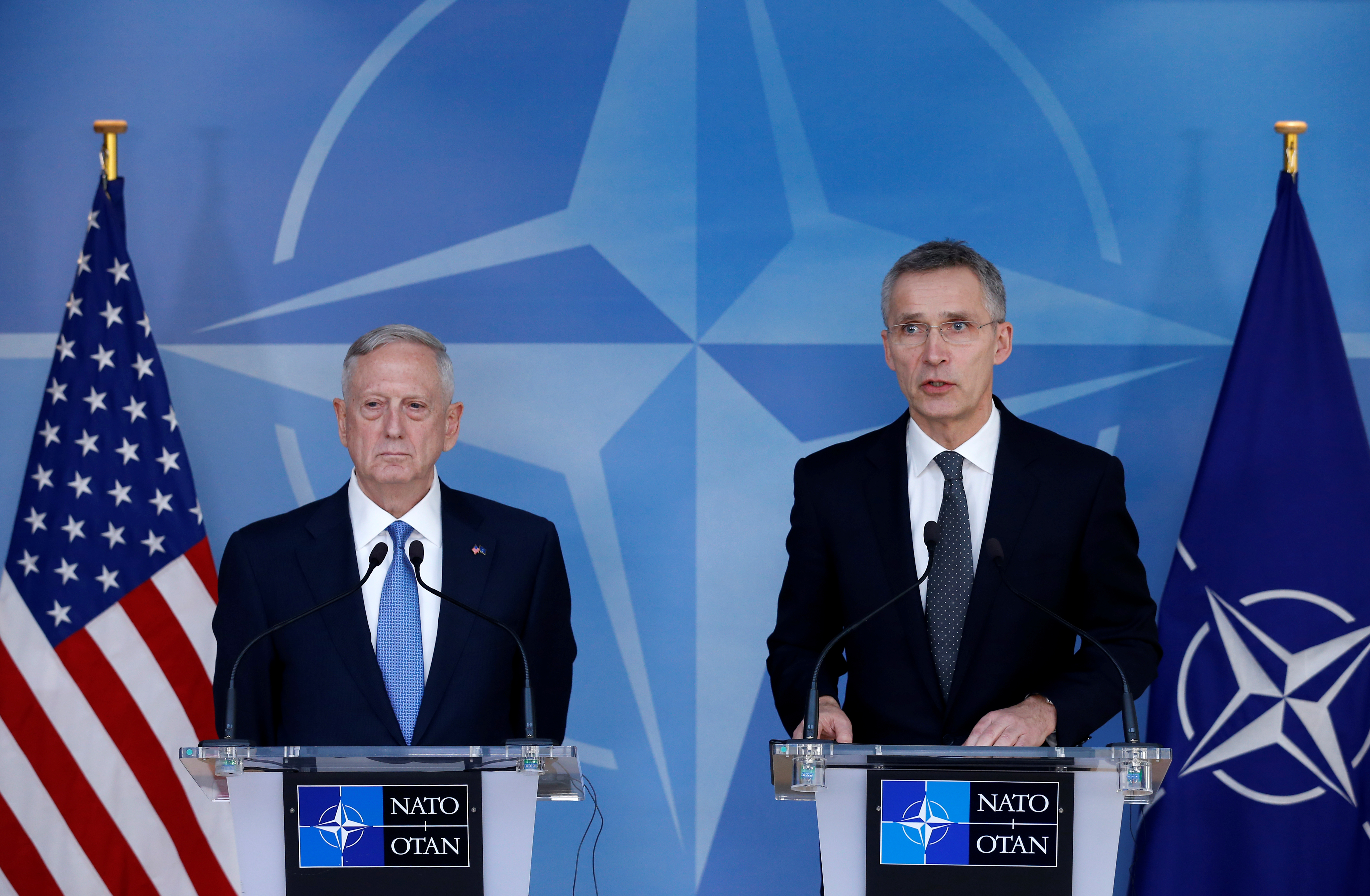 James Mattis i Jens Stoltenberg