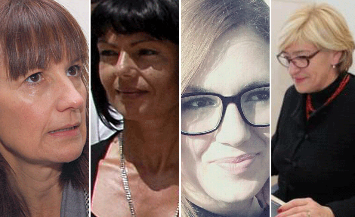 Marija Alfirev, Nelka Tomić, Oriana Šprljan Perković i Sanja Tadin Mačukat