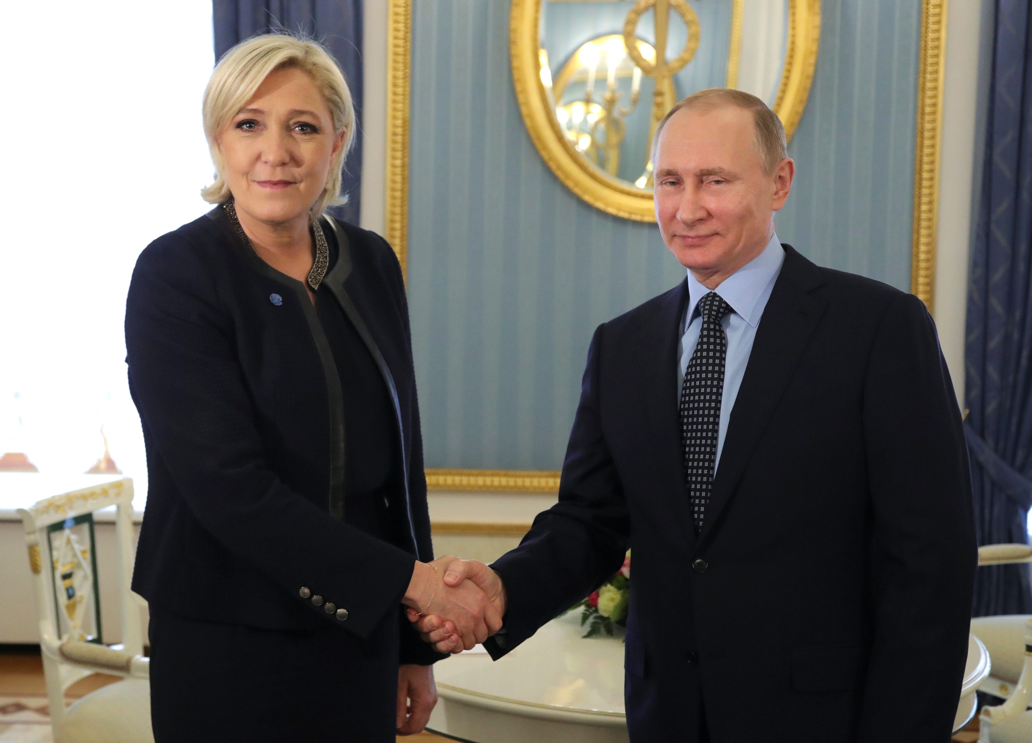 Susret Le Pen i Putina u Moskvi