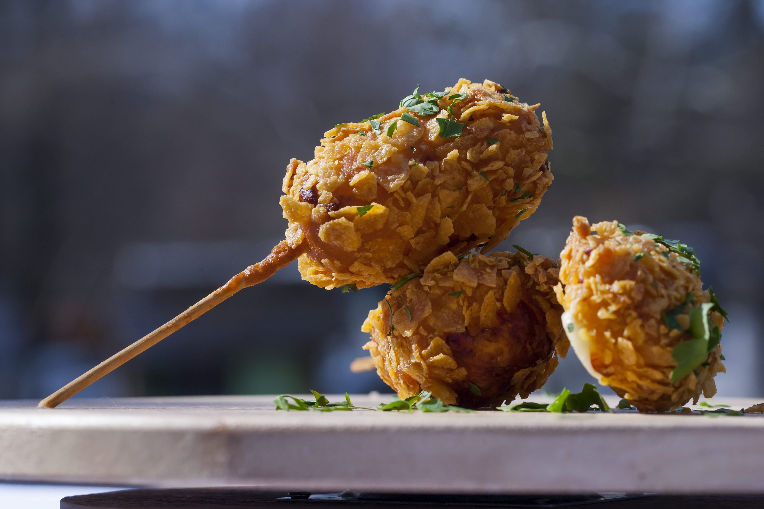 Corn cheese škripavac u panadi