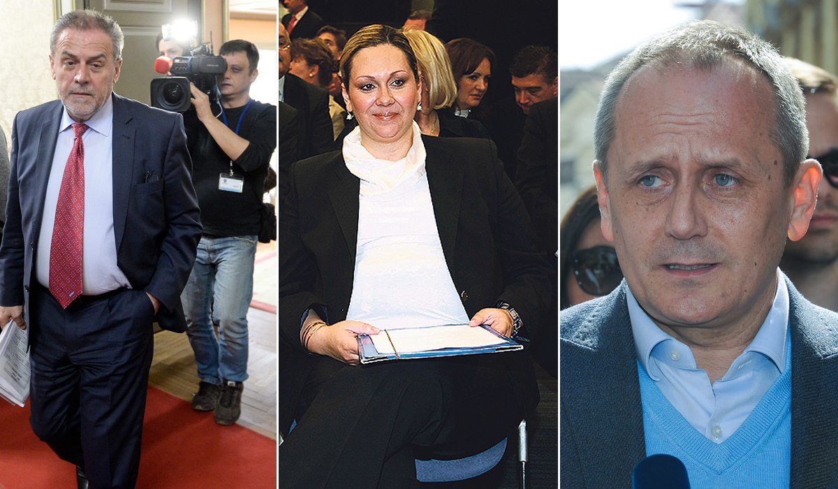 Milan Bandić, Sandra Kulić Makar, Drago Prgomet