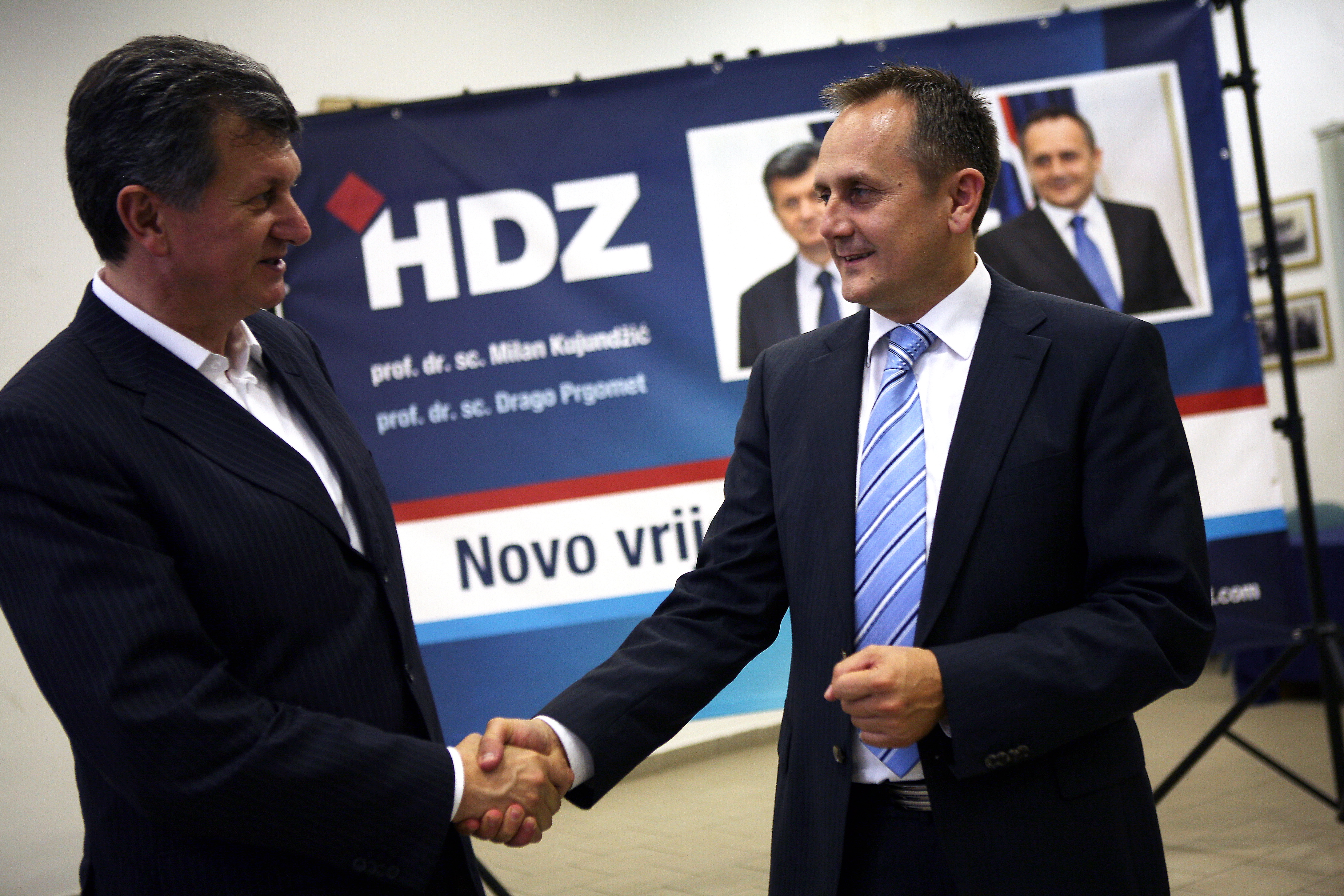 Milan Kujundžić i Drago Prgomet, arhivska fotografija