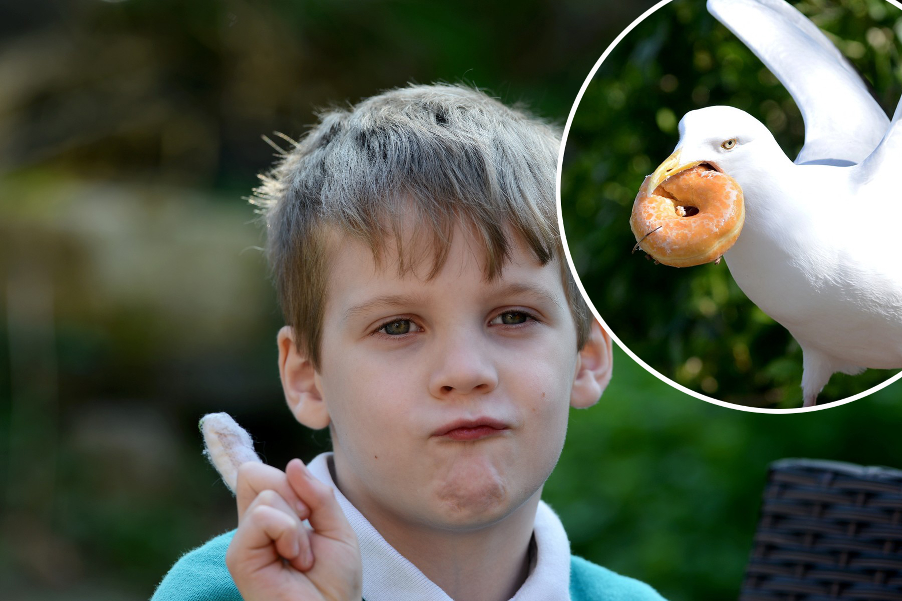 Thomas West nakon što mu je zaliječen prst