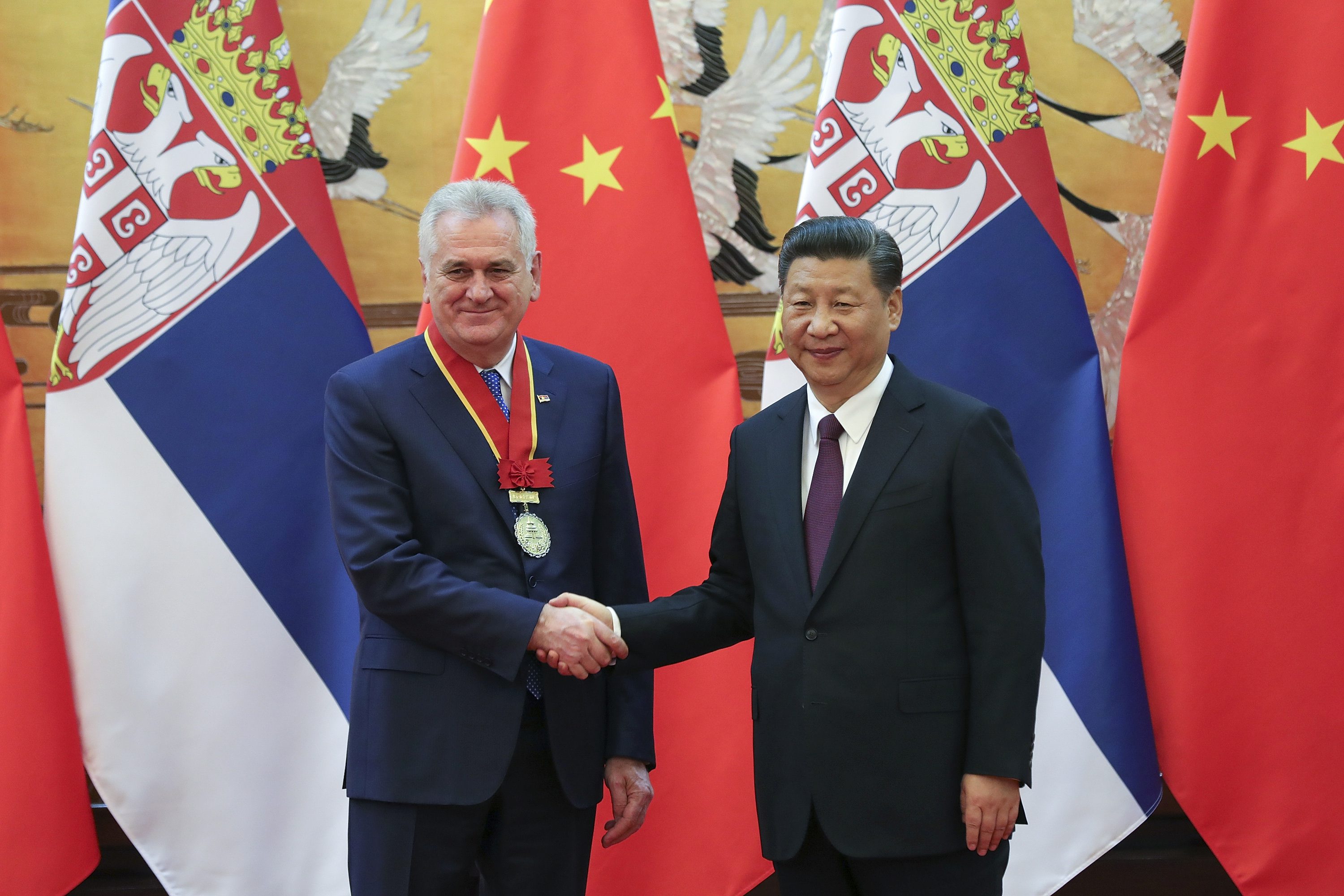 Kineski predsjednik Xi Jinping i srpski predsjednik Tomislav Nikolić