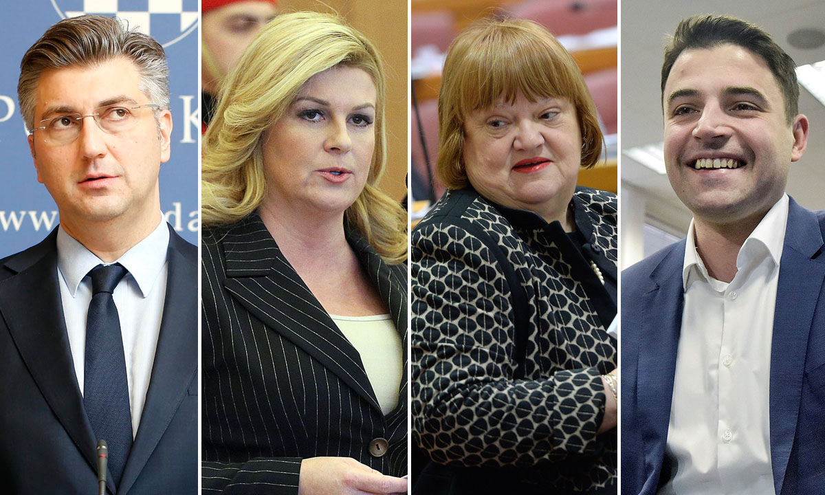 plenkovic, kolinda, mrak i bernardic