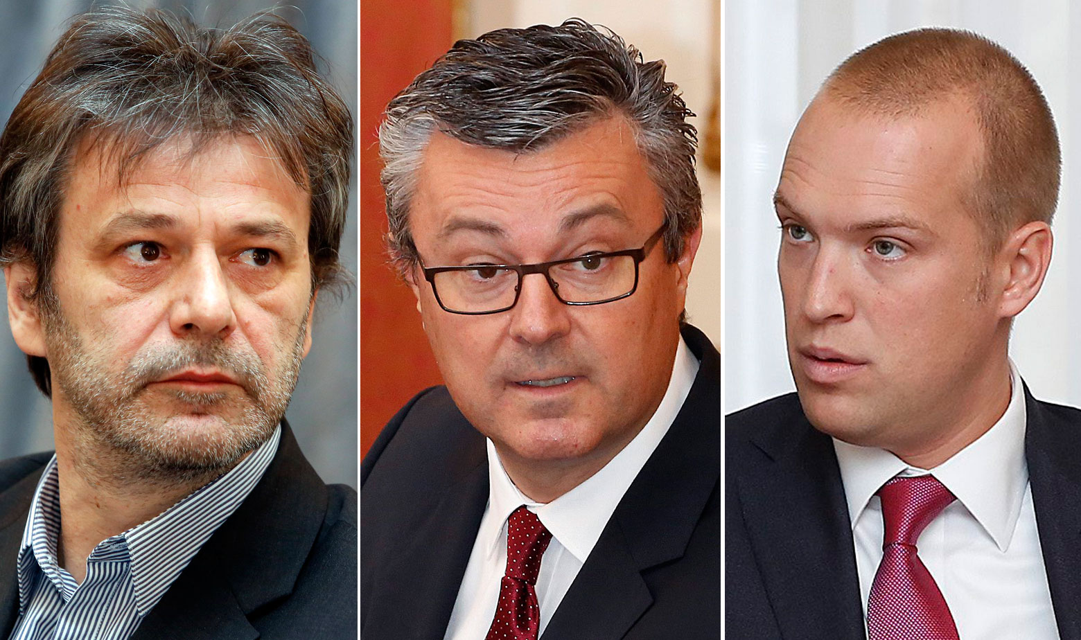 Davor Huić, Tihomir Orešković, Tomislav Saucha