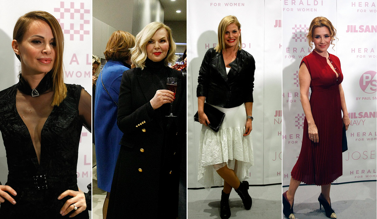 Josipa Pavičić, Jadranka Sloković, Nevena Randeli, Ecija Ojdanić (s lijeva na desno).