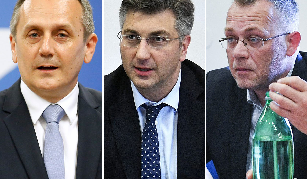 Drago Prgomet, Andrej Plenković, Zlatko Hasanbegović