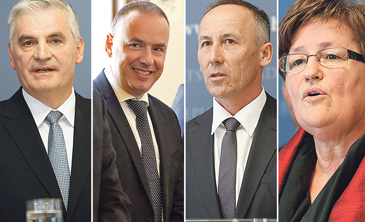 Miljenko Živaljić, Mario Henjak, Mato Brlošić i Marica Vidaković