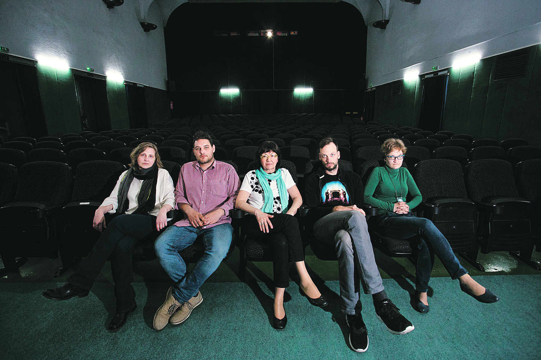 Na fotografiji: Kristina Dorić, Matija Žibrat, Agar Pata, Tonči Gaćina, Marija Ratković Vidaković