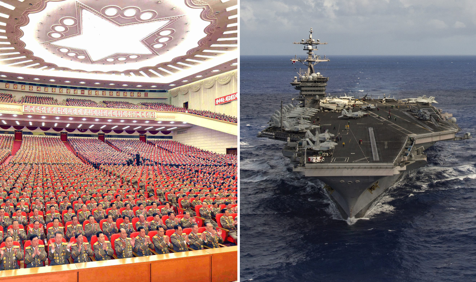 Sastanka vrha sjevernokorejske partije i nosač aviona USS Carl Vinson