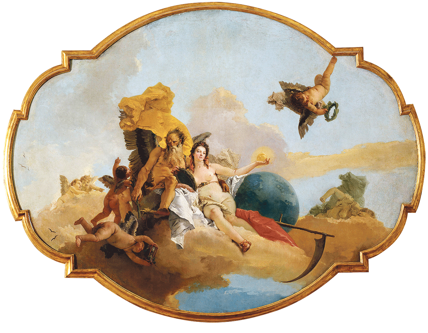 
Giambattista Tiepolo, Istinu otkriva vrijeme, ulje na platnu, 1744.