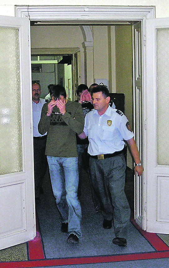 Privođenje Kristijana Gorupa