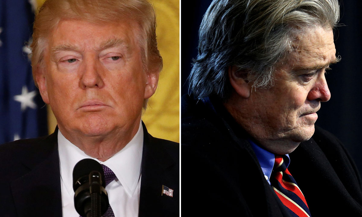 Donald Trump i Steve Bannon
